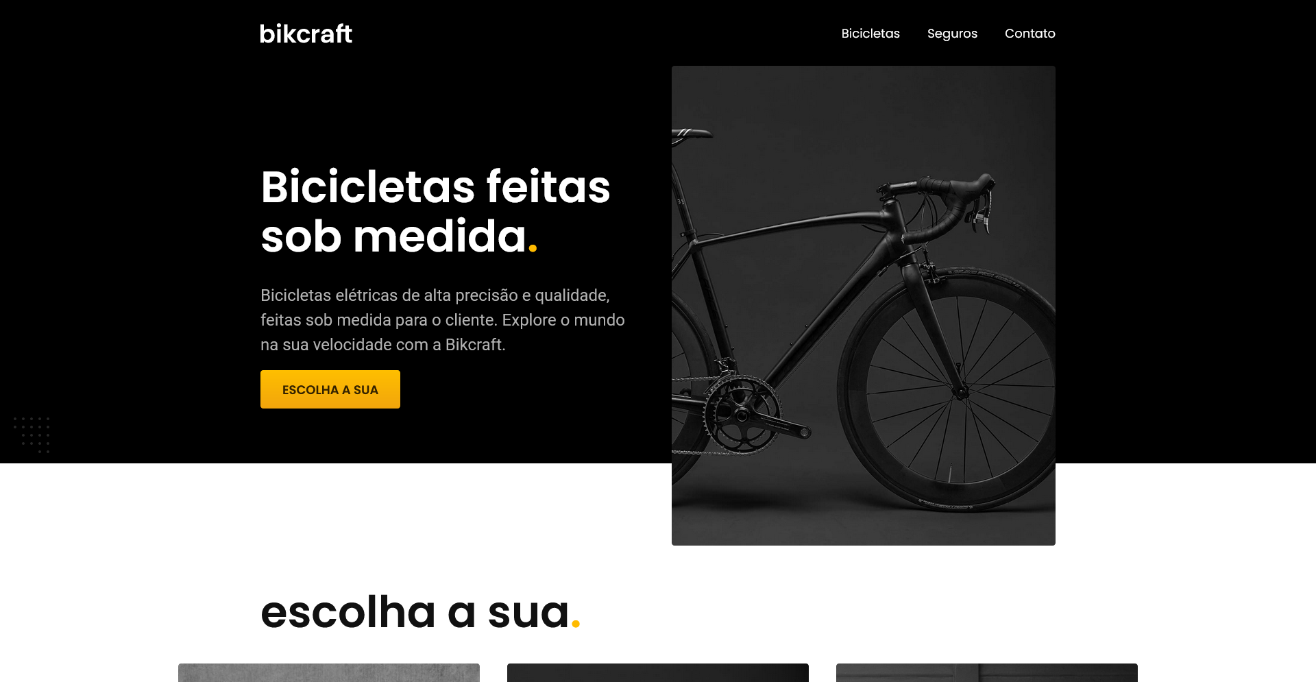Projeto Bikcraft